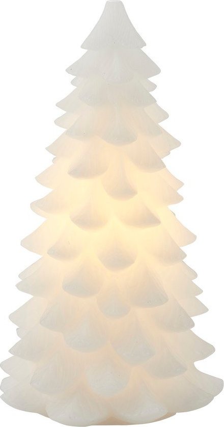 Bílá vánoční světelná dekorace ø 13 cm Carla – Sirius