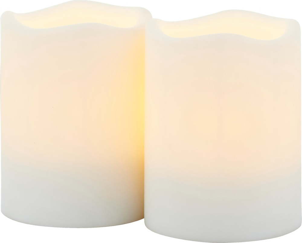 Bílé venkovní světelné dekorace v sadě 2 ks Storm Mini – Sirius