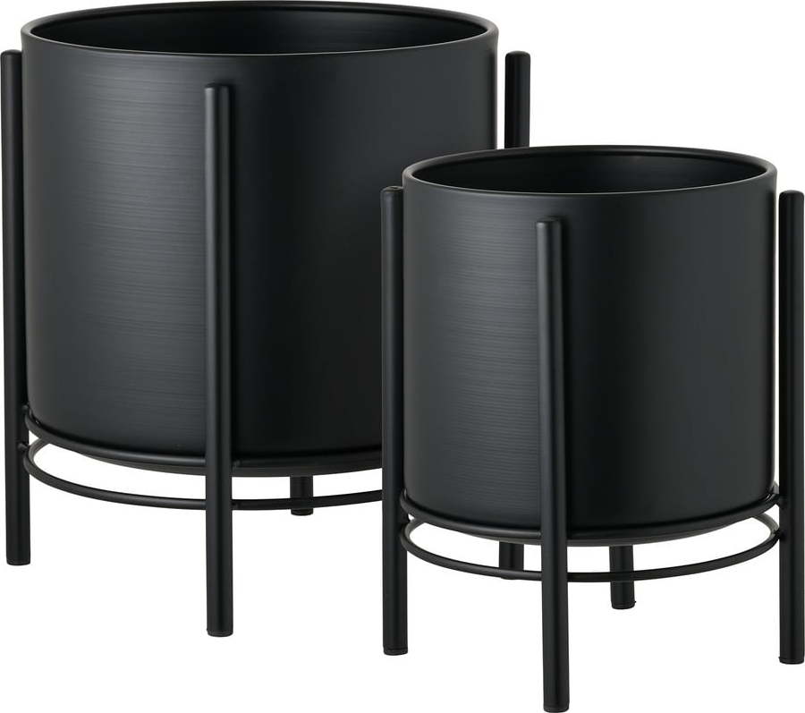 Kovové obaly na květináče v sadě 2 ks ø 25 cm Svarta – House Nordic