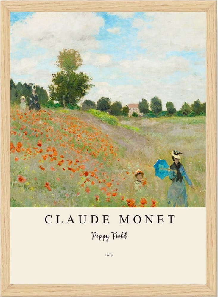 Obraz 35x45 cm Claude Monet – Wallity