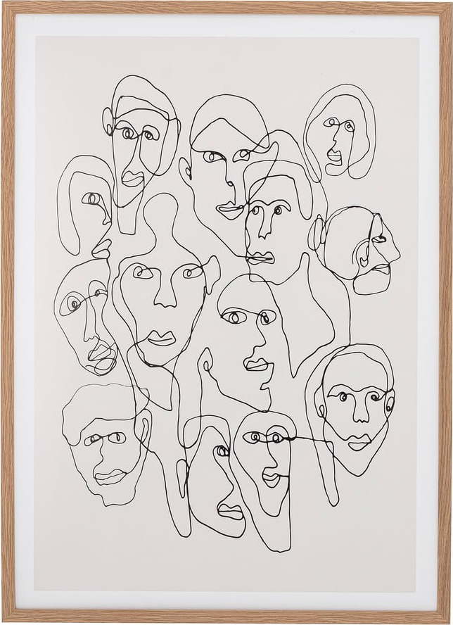 Obraz 52x72 cm Chichi – Bloomingville