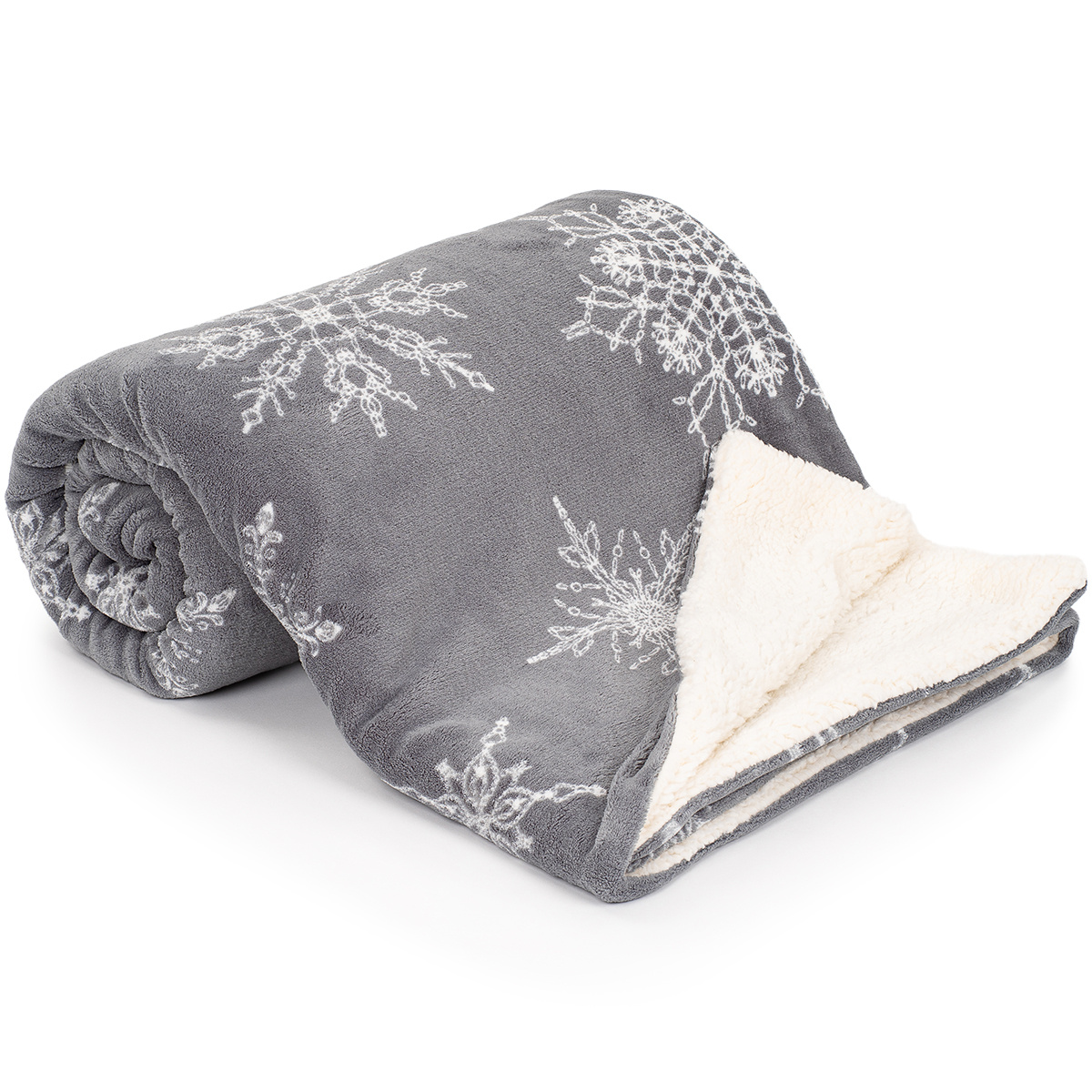 4Home Beránková deka Silent Snowfall