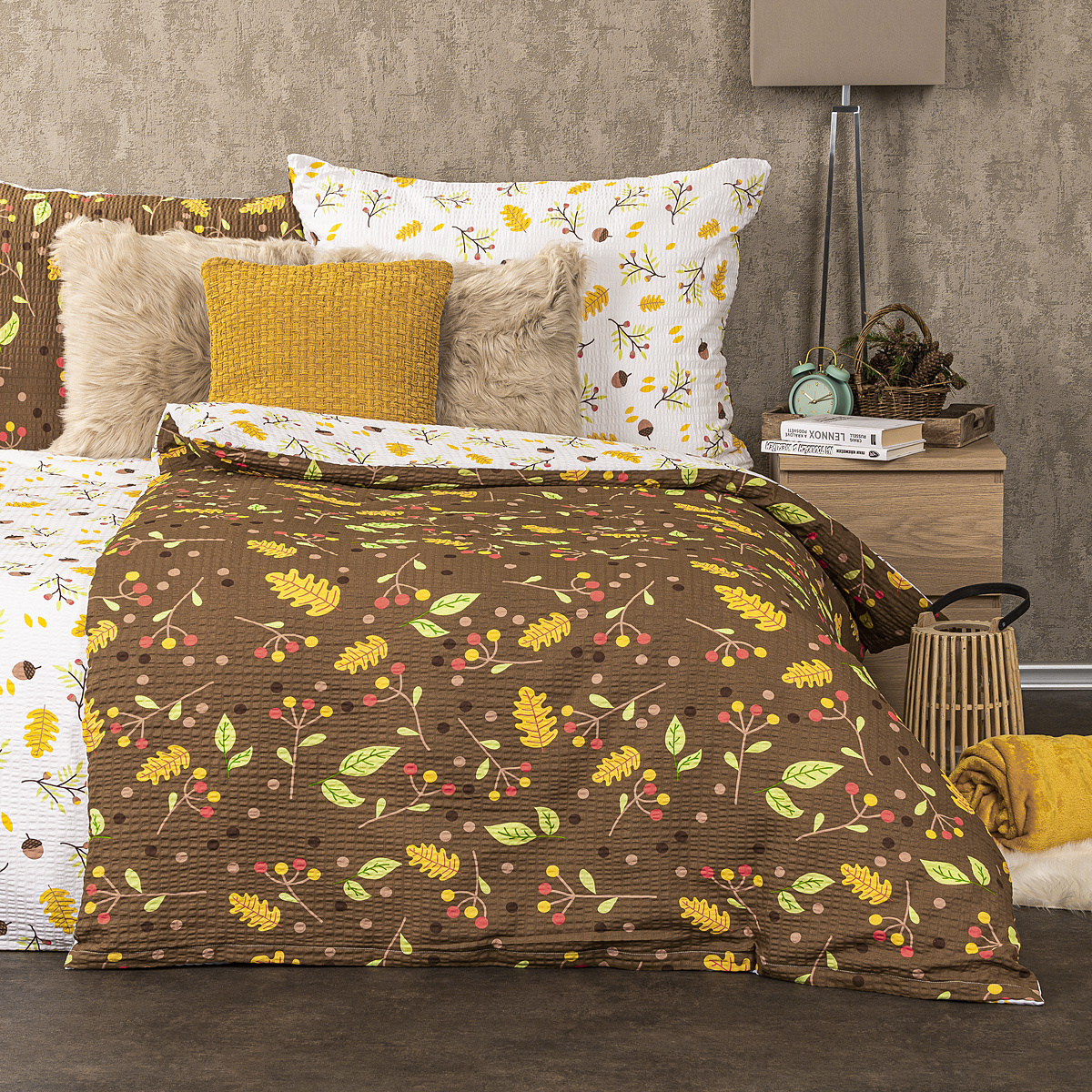 4Home Krepové povlečení Podzim