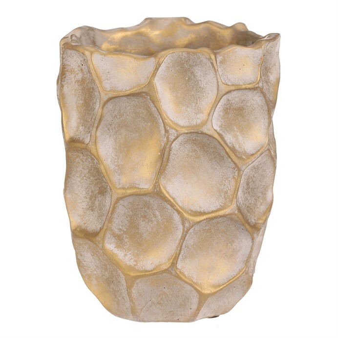 Betonový obal na květiny Plástev