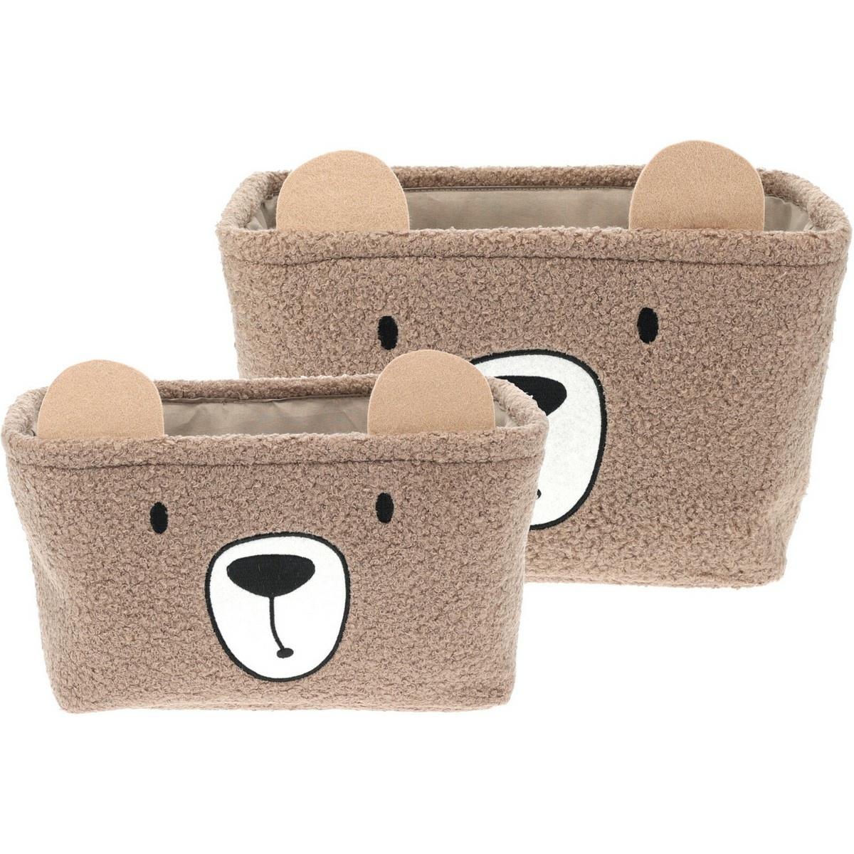 Hatu Sada dětských úložných košů Medvěd