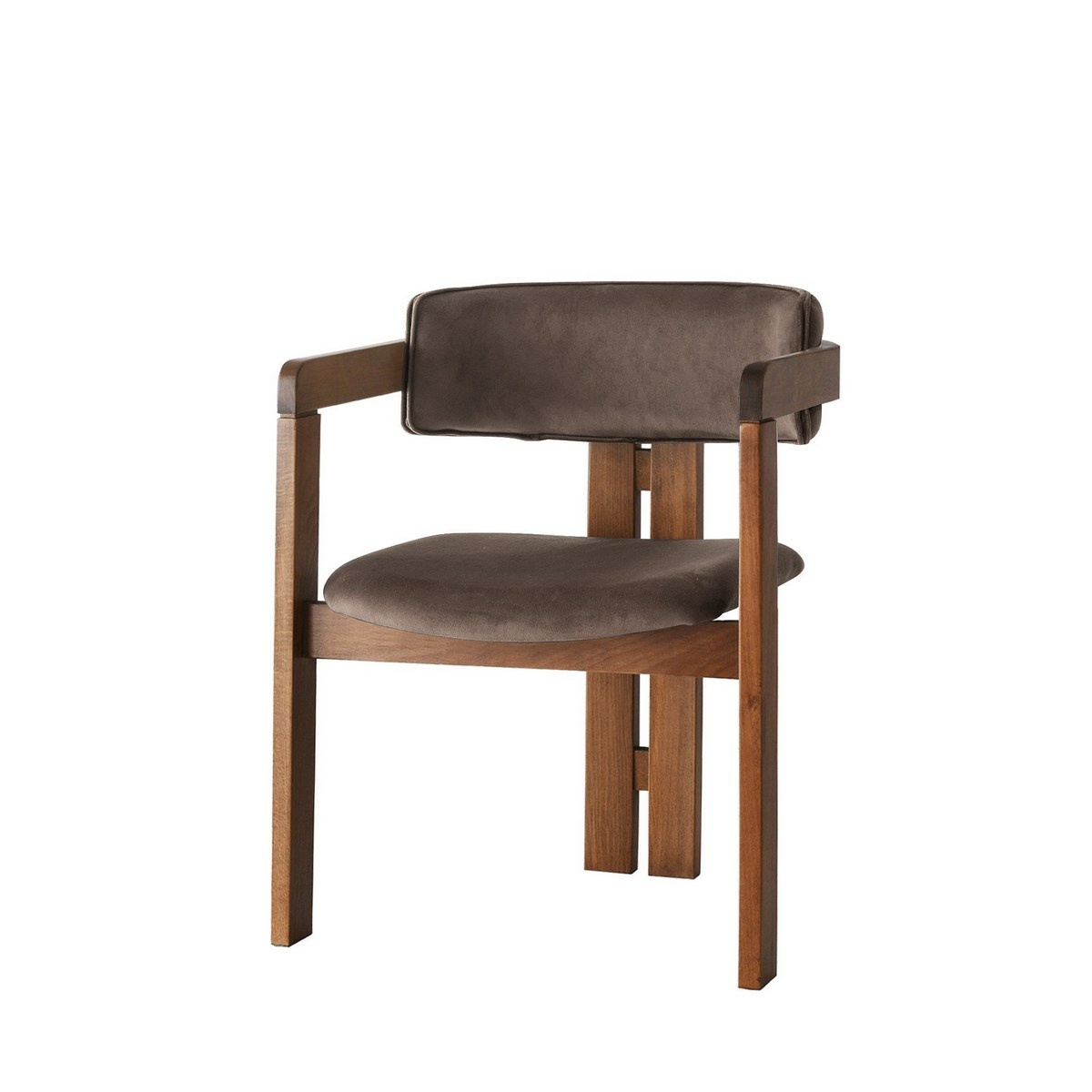 Jídelní židle CO Dark Brown and Walnut