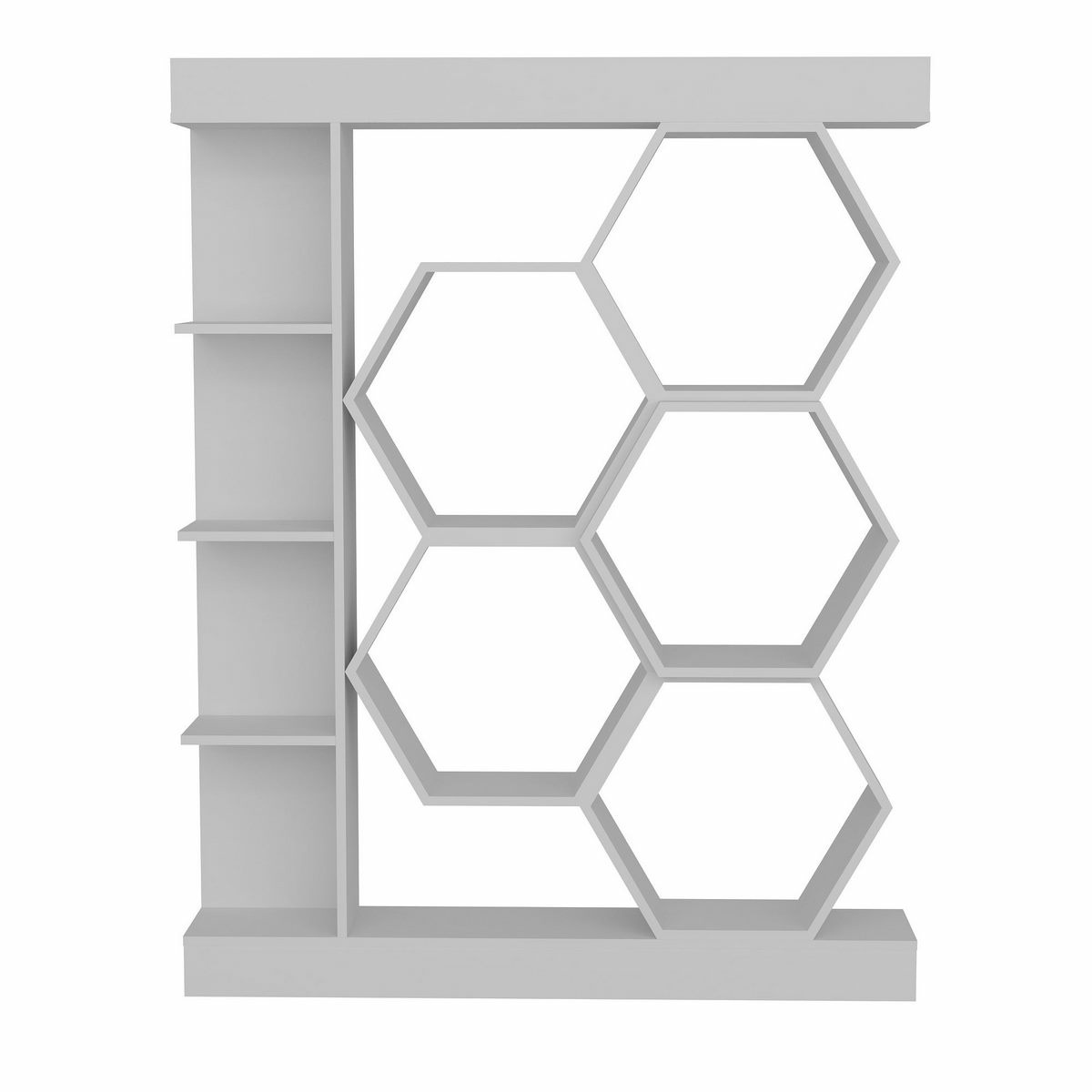 Knihovna Sueno White Hanah Home