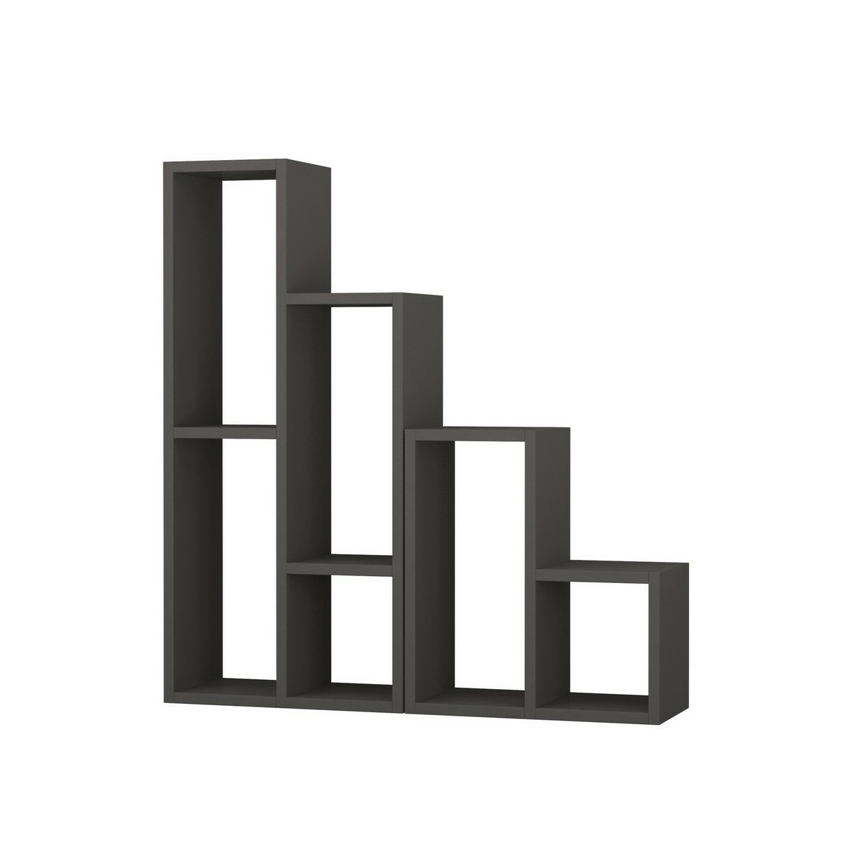 Knihovna Sule Anthracite Hanah Home