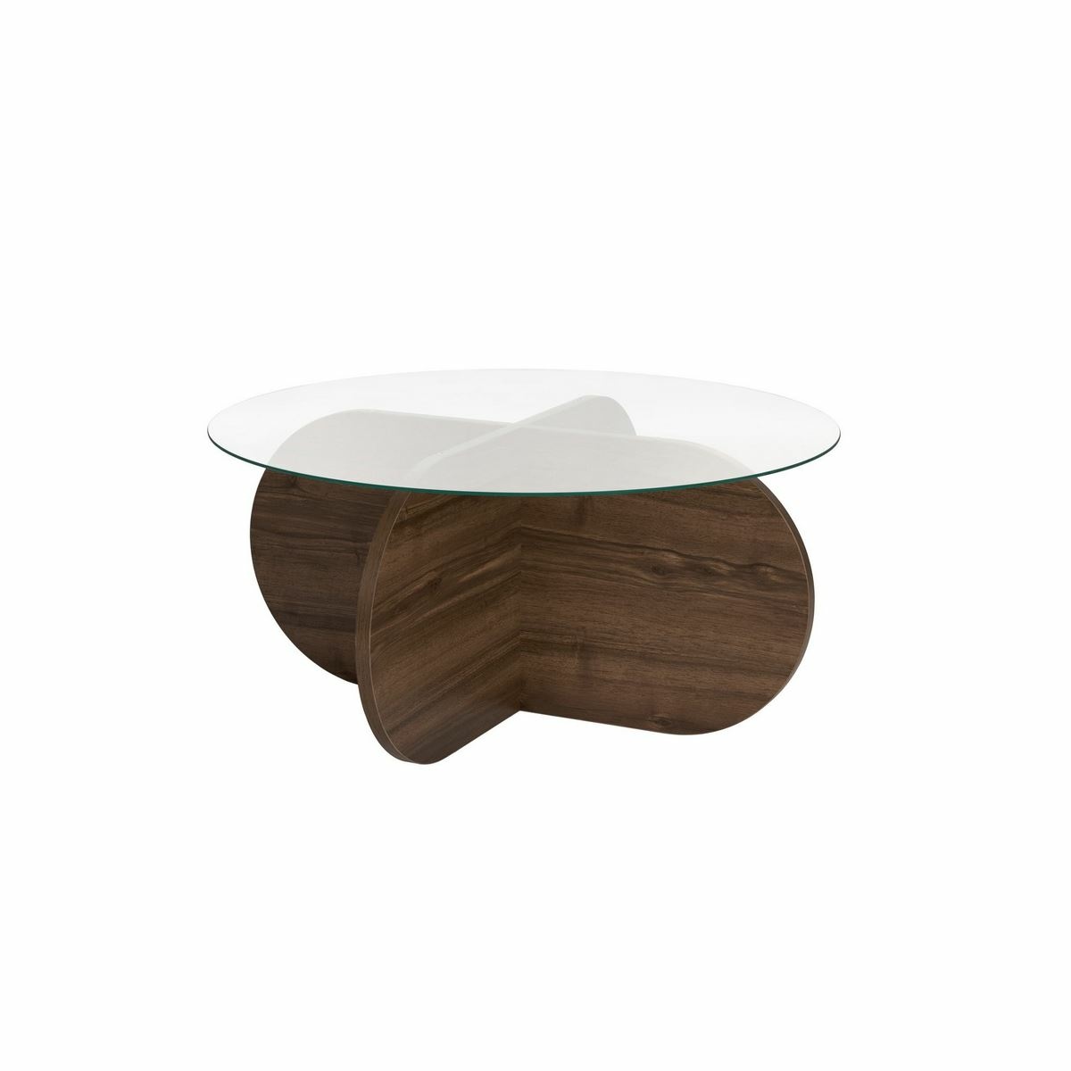 Konferenční stolek Aeris Walnut Hanah Home