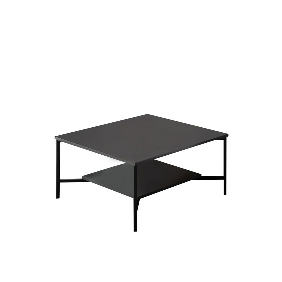 Konferenční stolek Black Line Anthracite Hanah Home