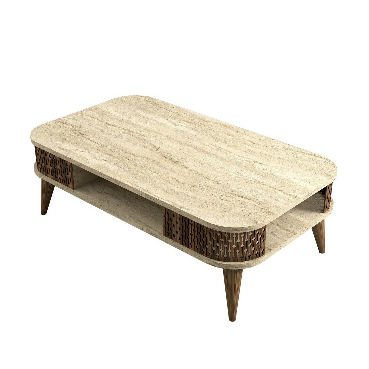 Konferenční stolek Eylul Travertine Hanah Home