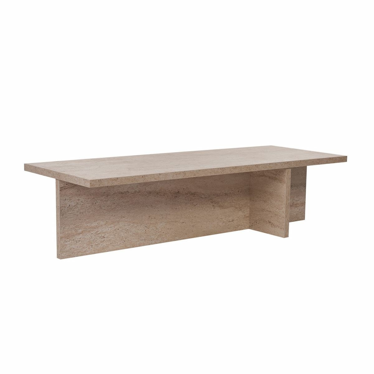 Konferenční stolek Harbor Travertine Hanah Home