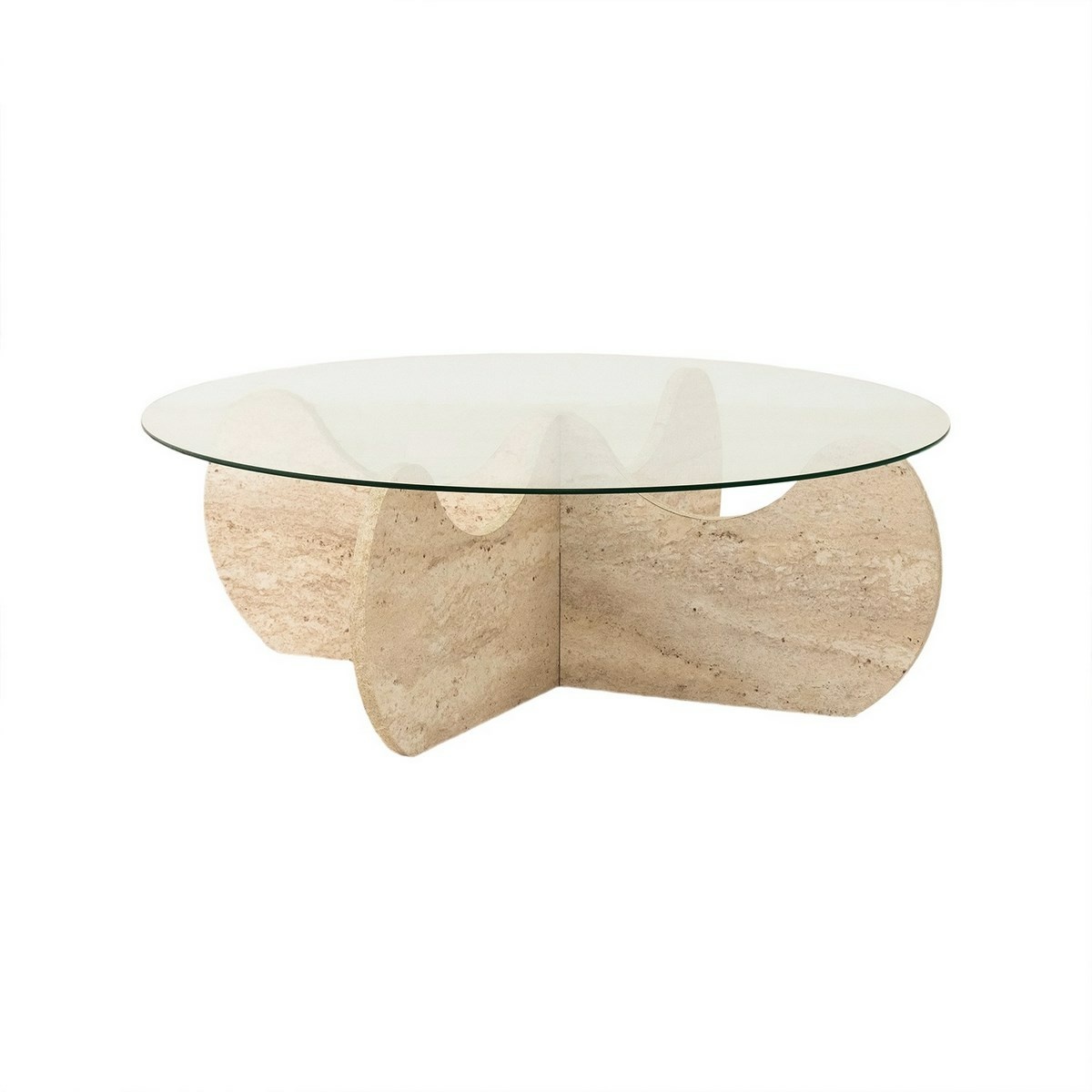 Konferenční stolek Hima Travertine Hanah Home