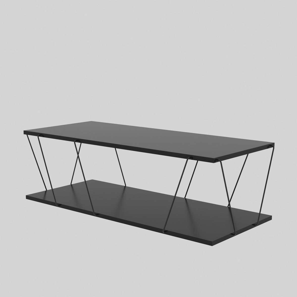 Konferenční stolek Labranda Anthracite and Black Hanah Home