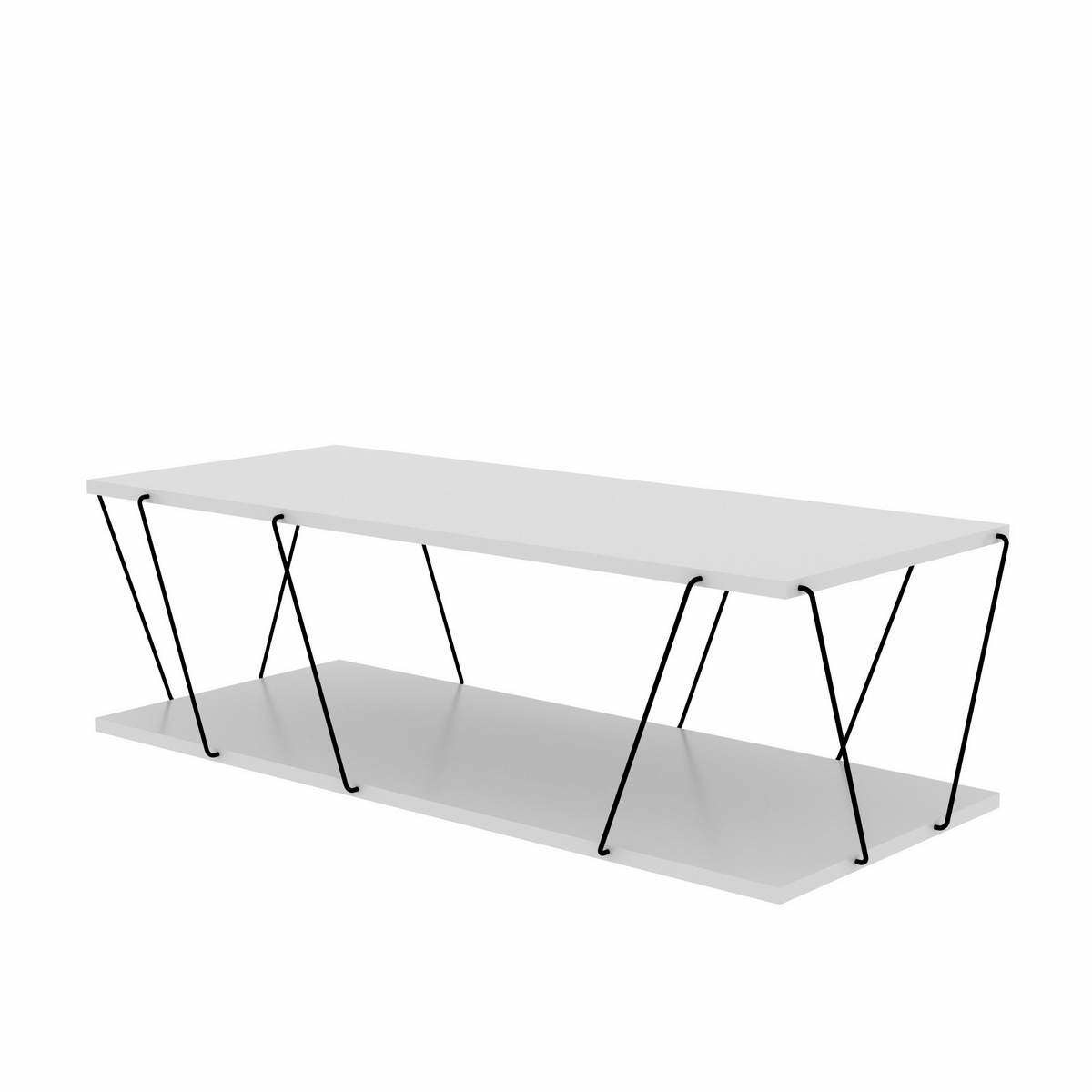 Konferenční stolek Labranda White and Black Hanah Home