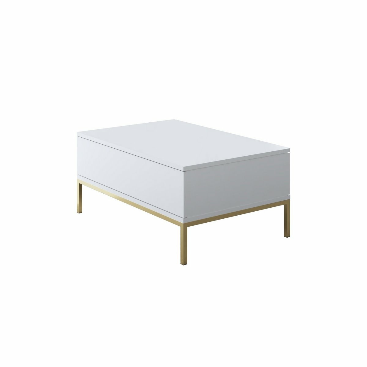 Konferenční stolek Lord White and Gold Hanah Home