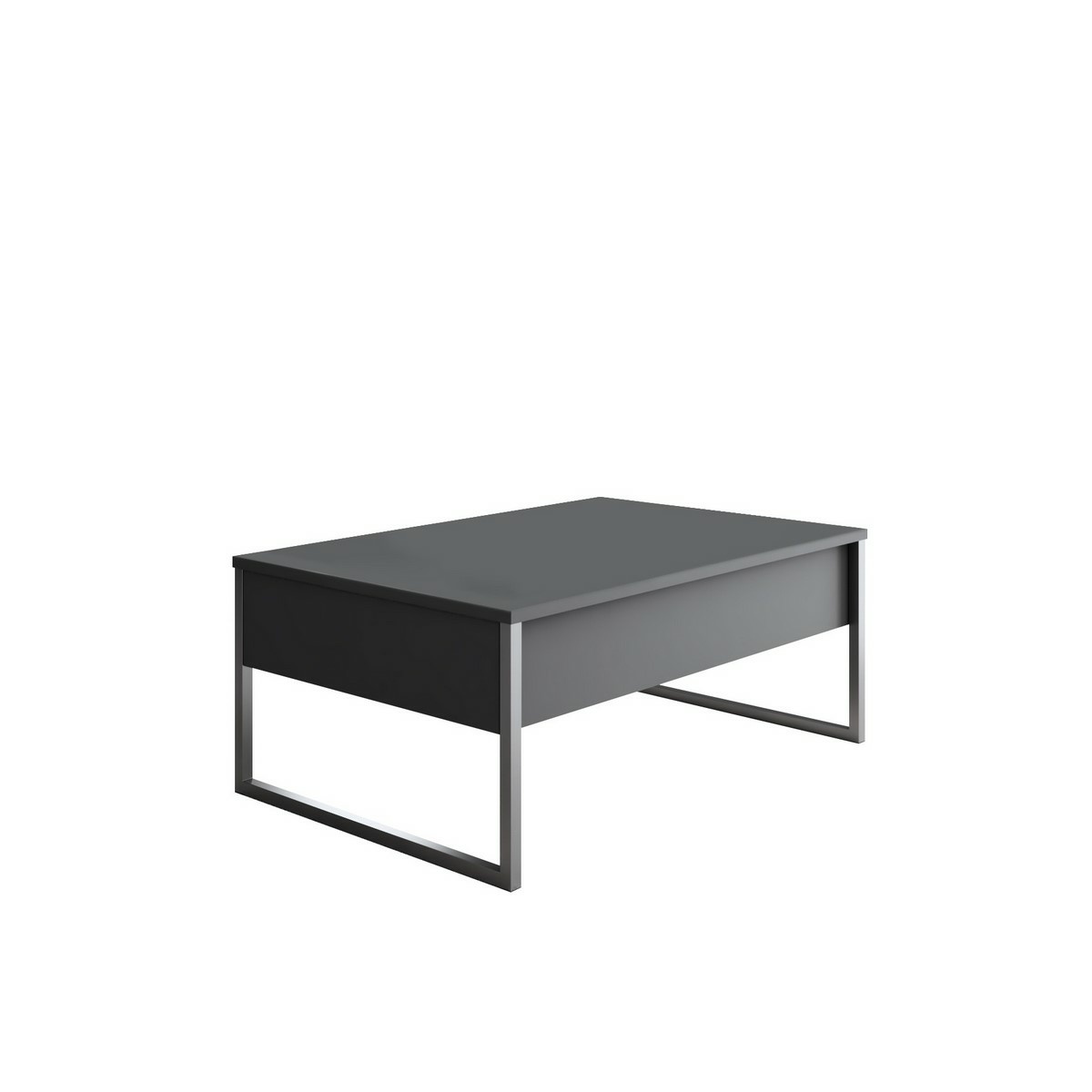 Konferenční stolek Luxe Anthracite and Silver Hanah Home