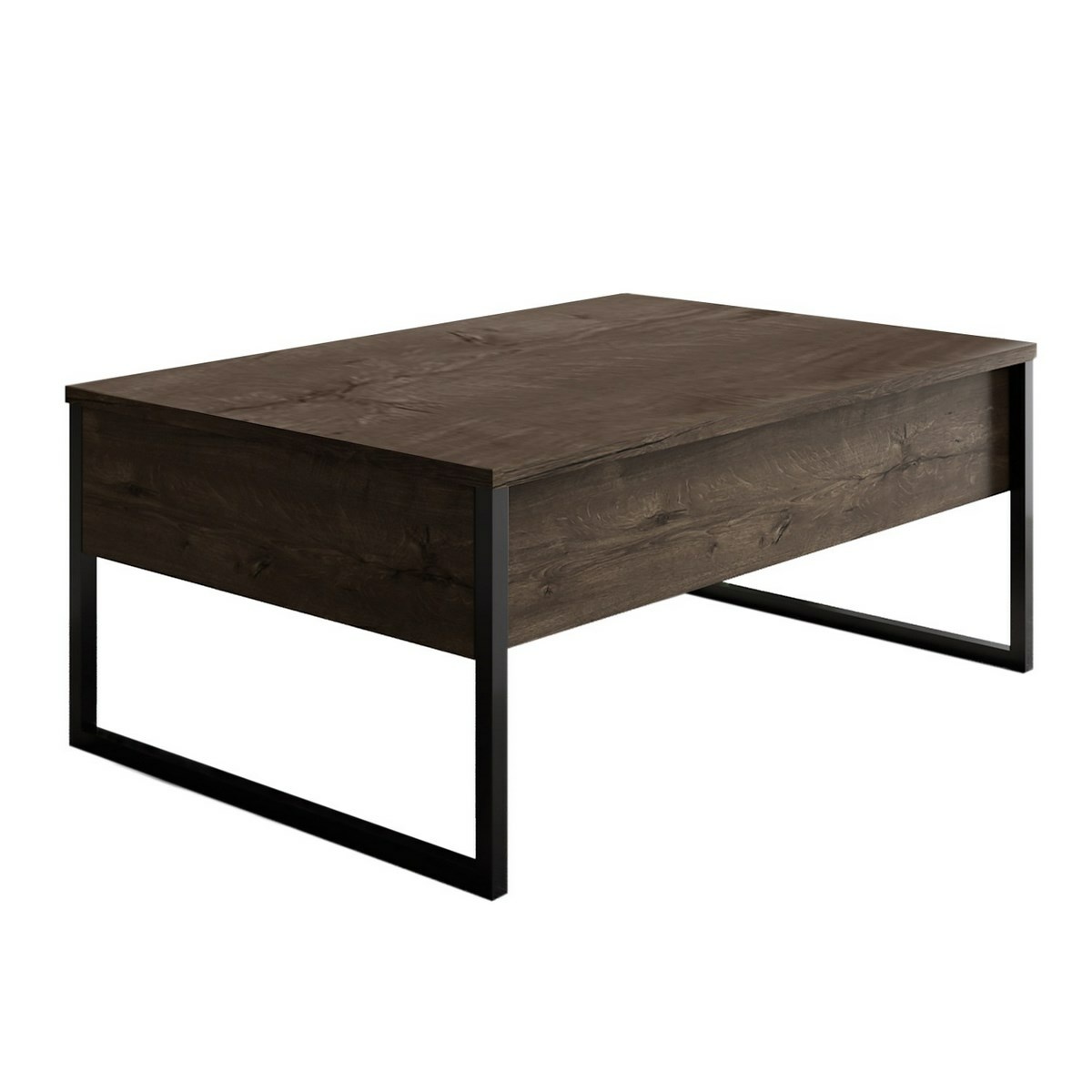 Konferenční stolek Luxe Walnut and Black Hanah Home