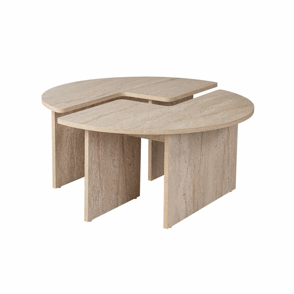 Konferenční stolek Moira Travertine Hanah Home
