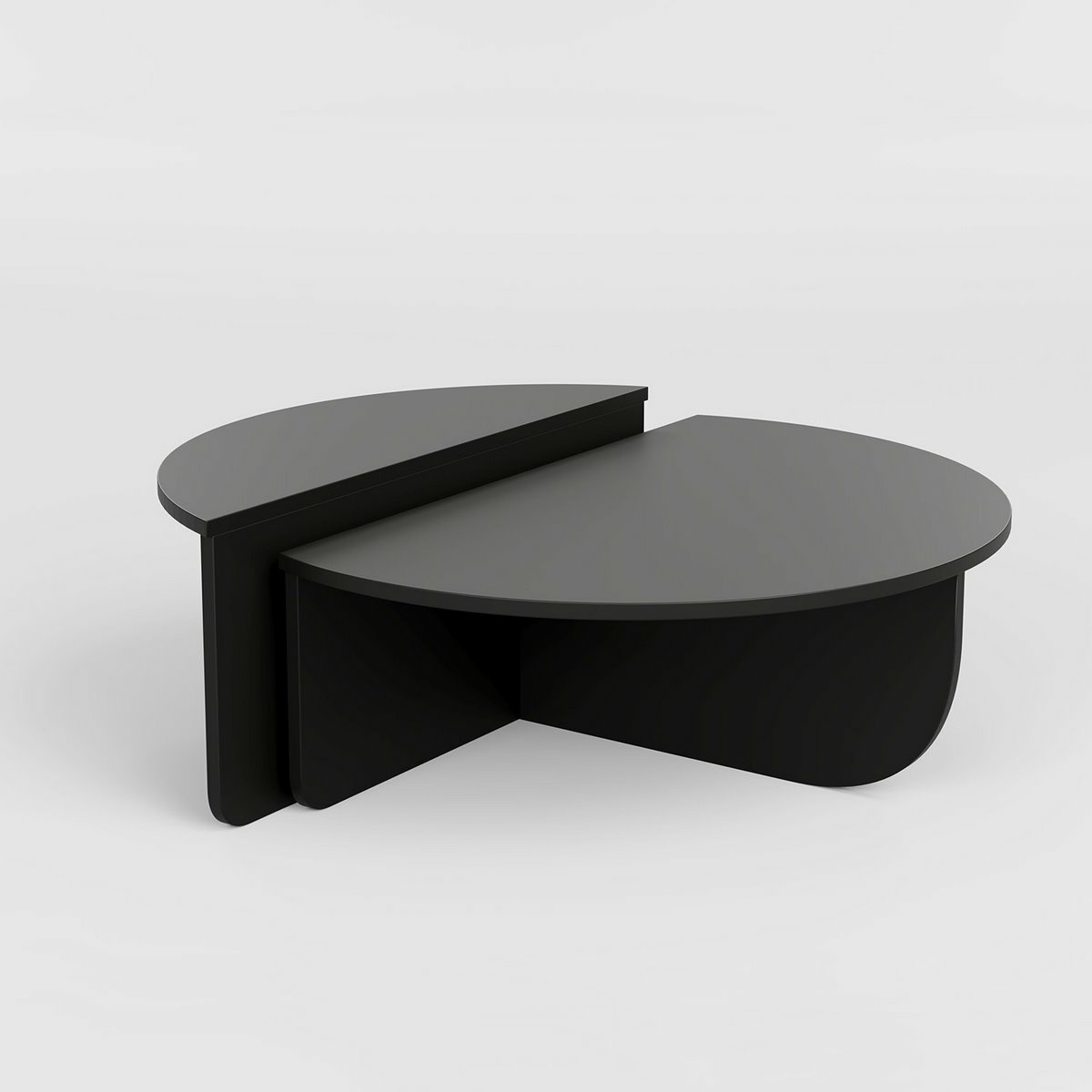 Konferenční stolek Podium Black Hanah Home