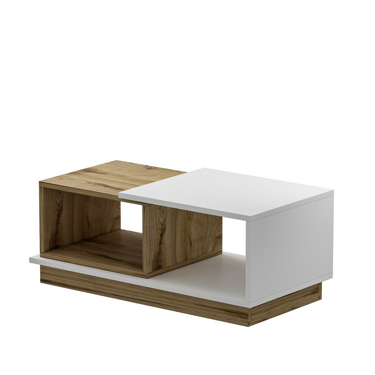 Konferenční stolek Viana White and Oak Hanah Home