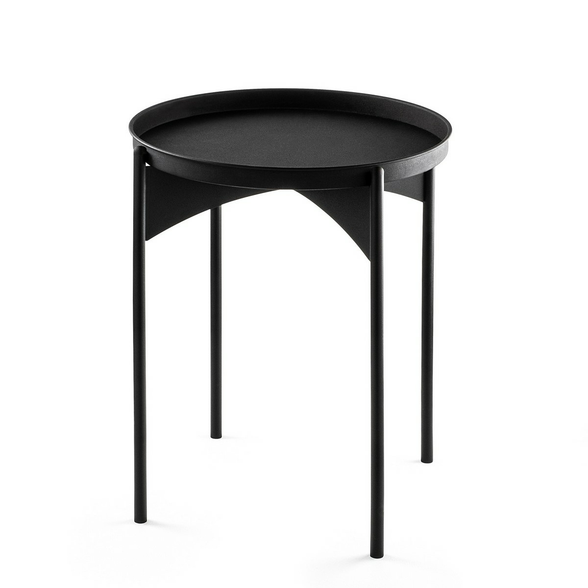 Odkládací stolek Simo Black Hanah Home