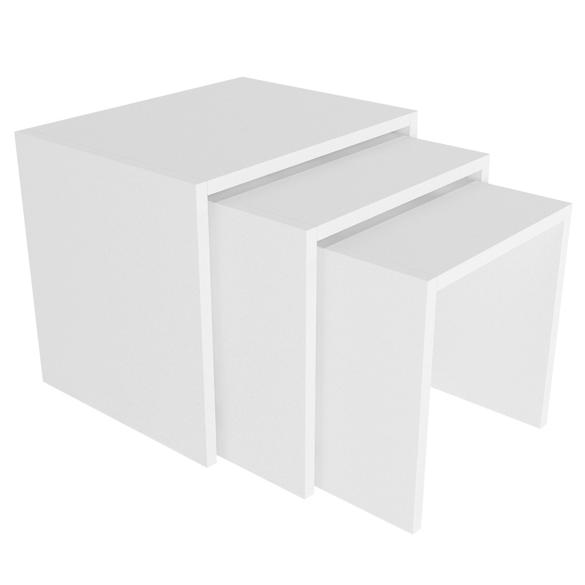 Odkládací stolek Zariel White