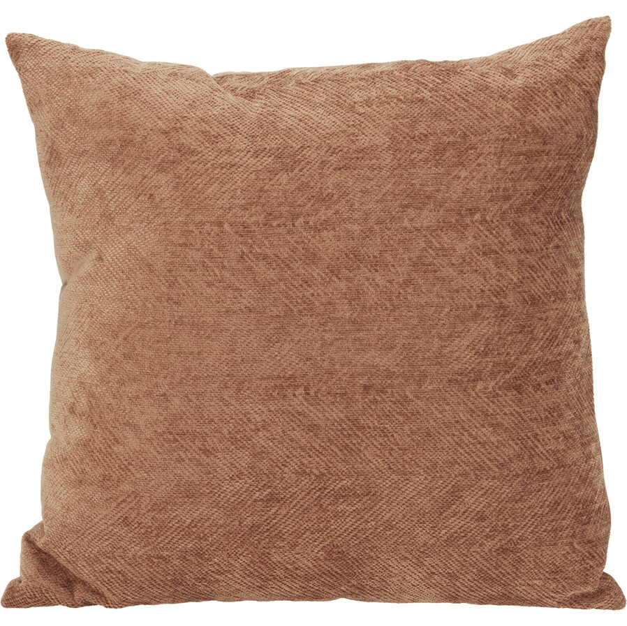 Polštářek Chenille Warm Brown