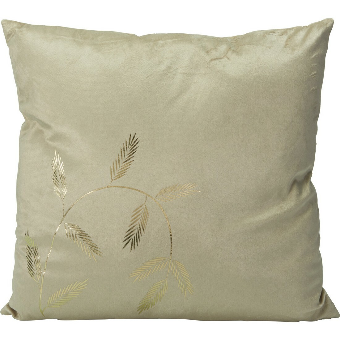 Polštářek Leaves béžová