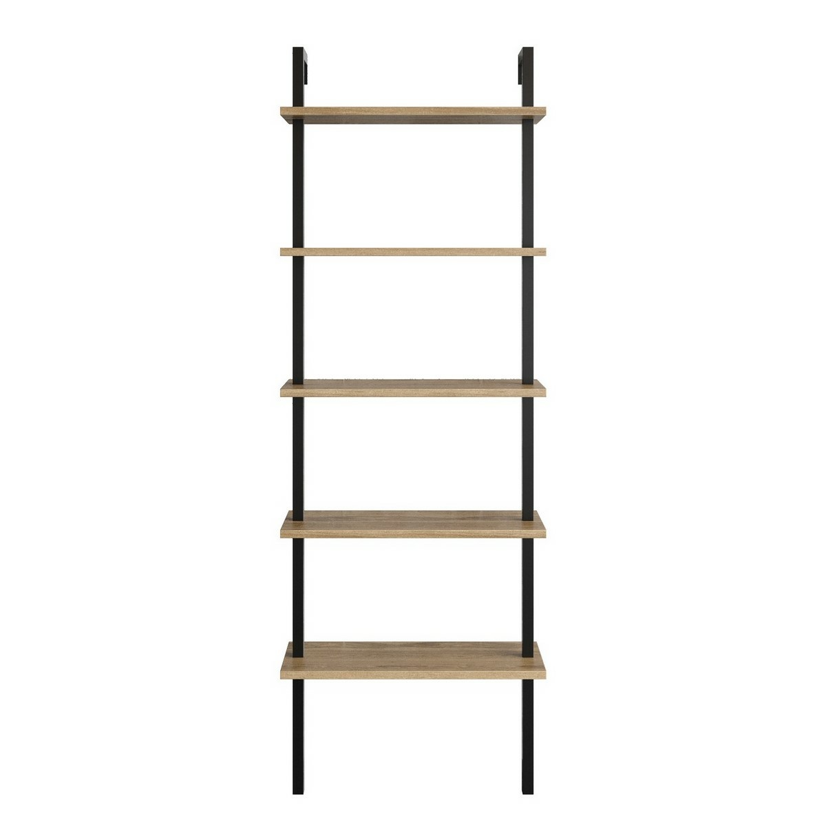 Regál Piante Black and Walnut Hanah Home