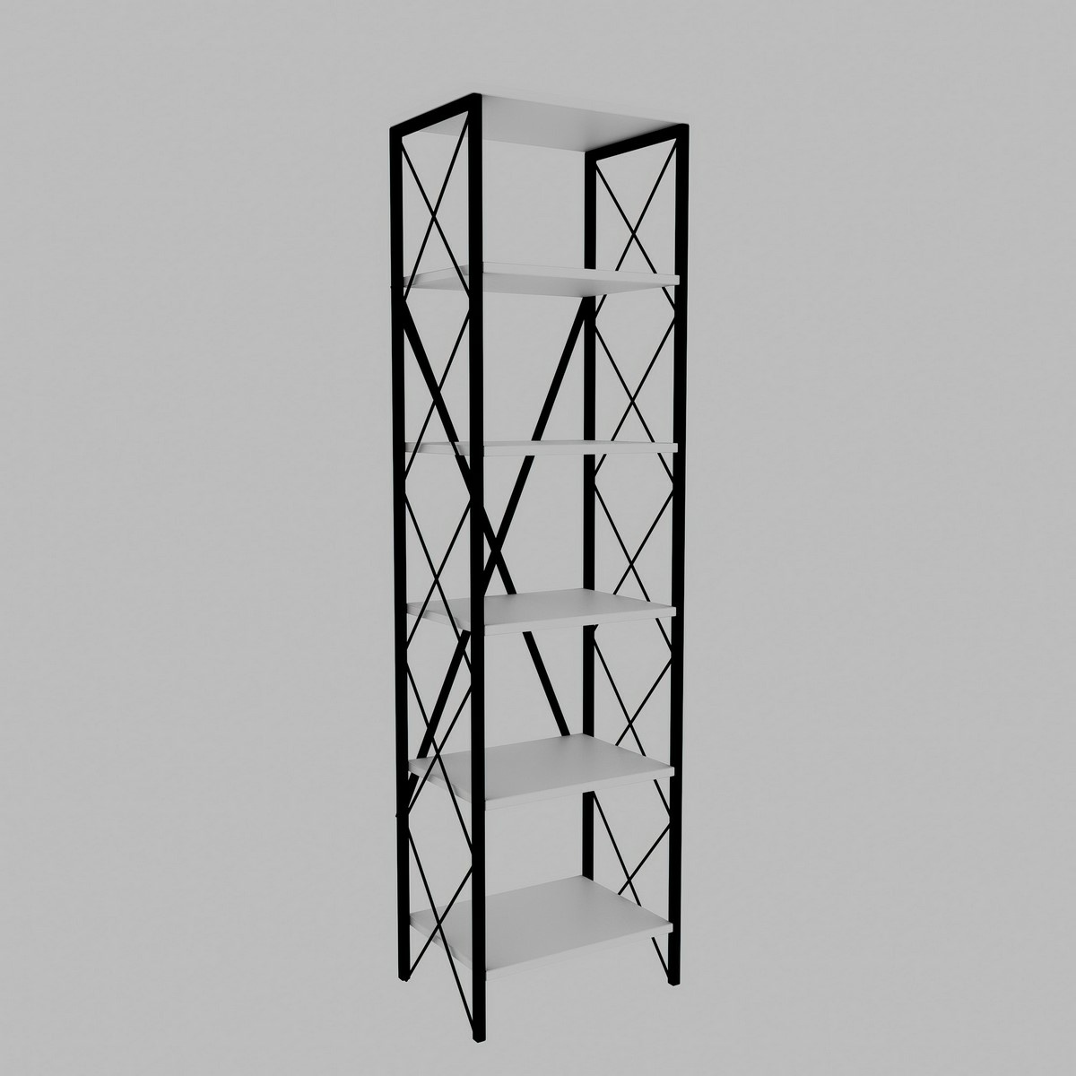 Regál Saudi White and Black Hanah Home