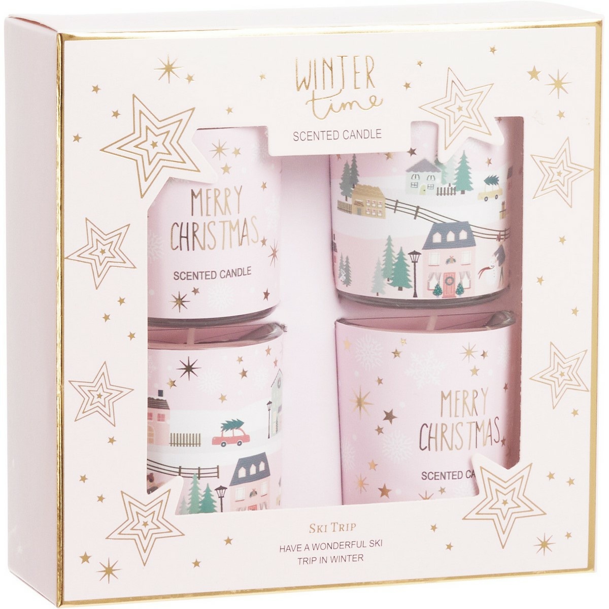 Sada vonných svíček Winter Fun