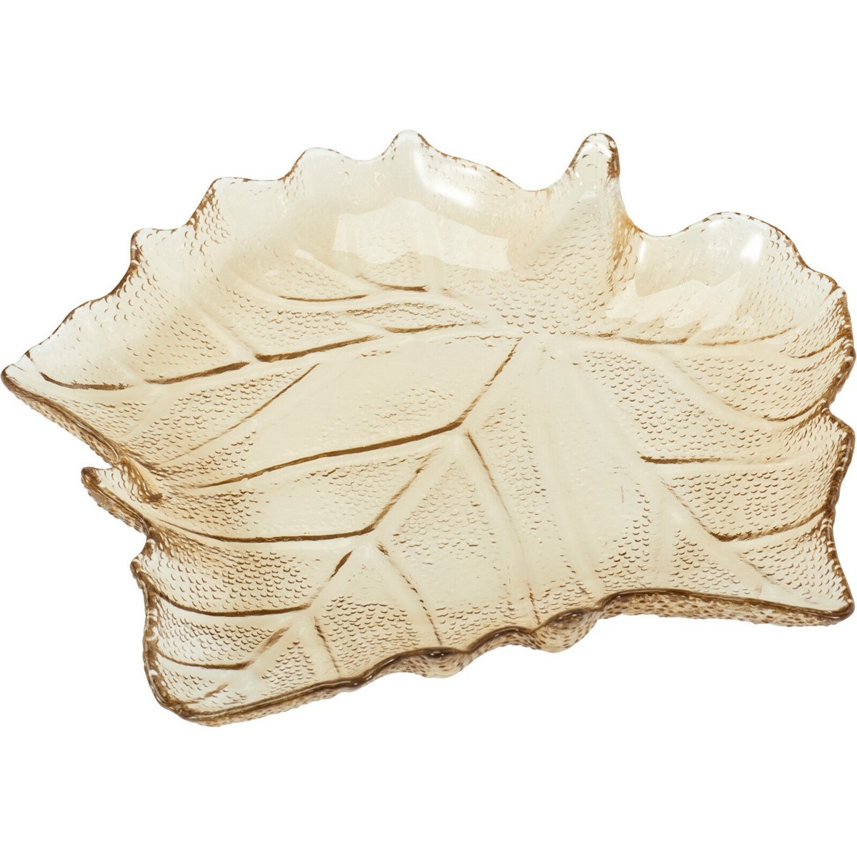 Skleněný tác List 26