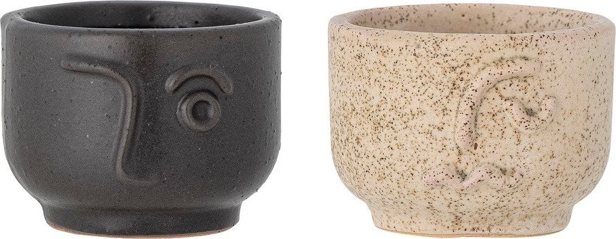 Kameninové svícny v sadě 2 ks Clarice – Bloomingville