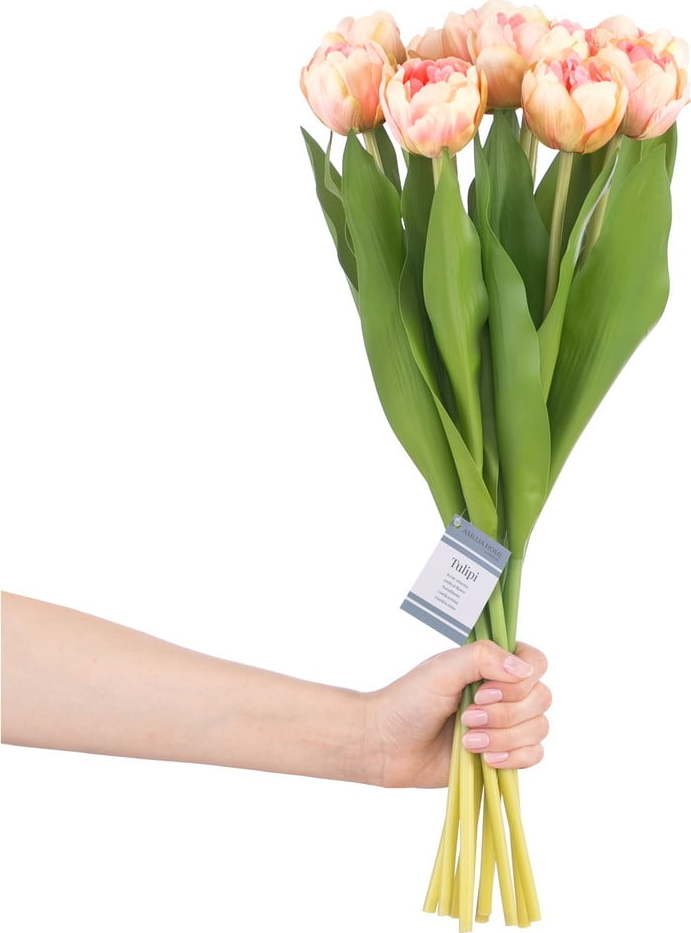 Umělé květiny v sadě 10 ks (výška 38 cm) Tulips – AmeliaHome