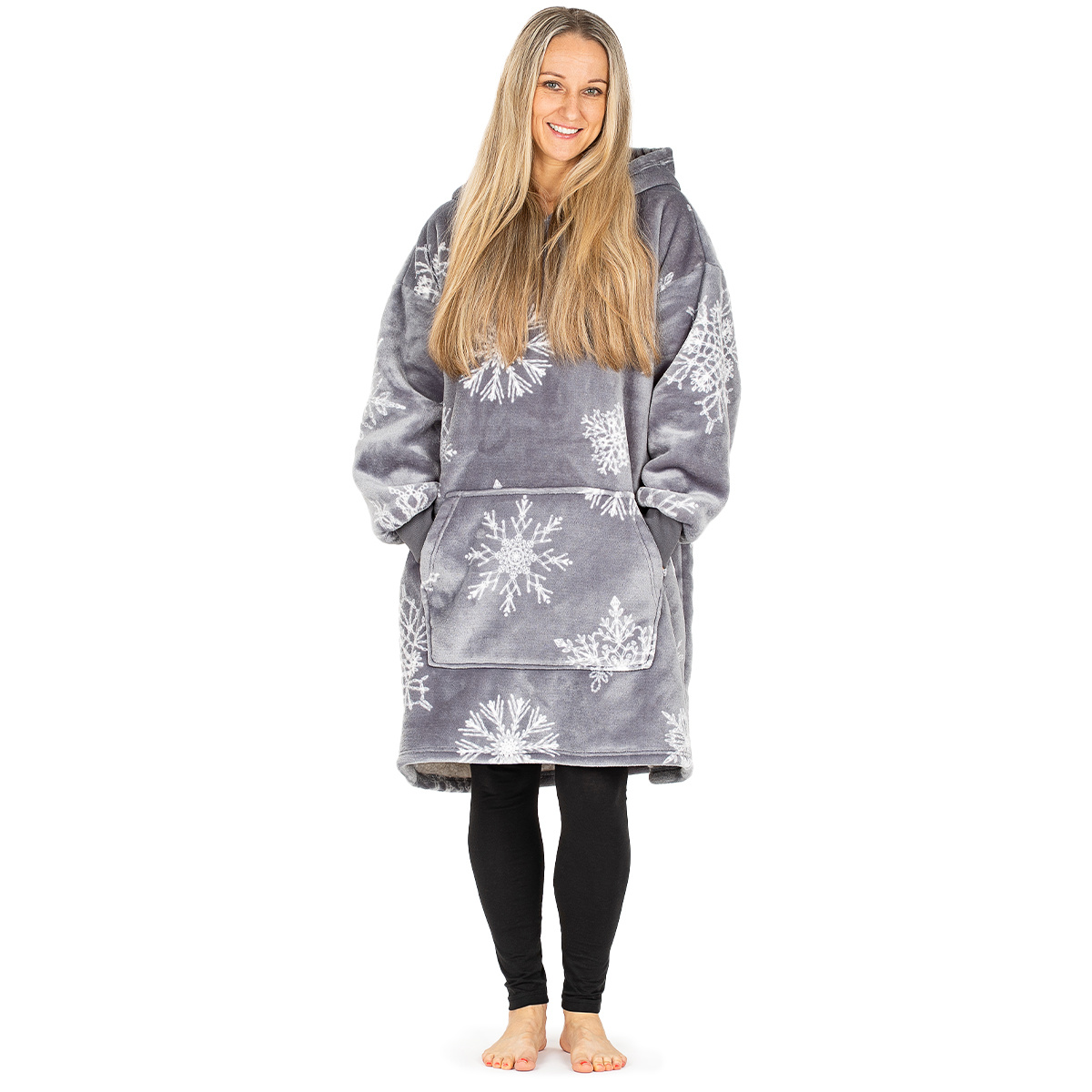 4Home Beránková mikina mikroplyš Silent Snowfall