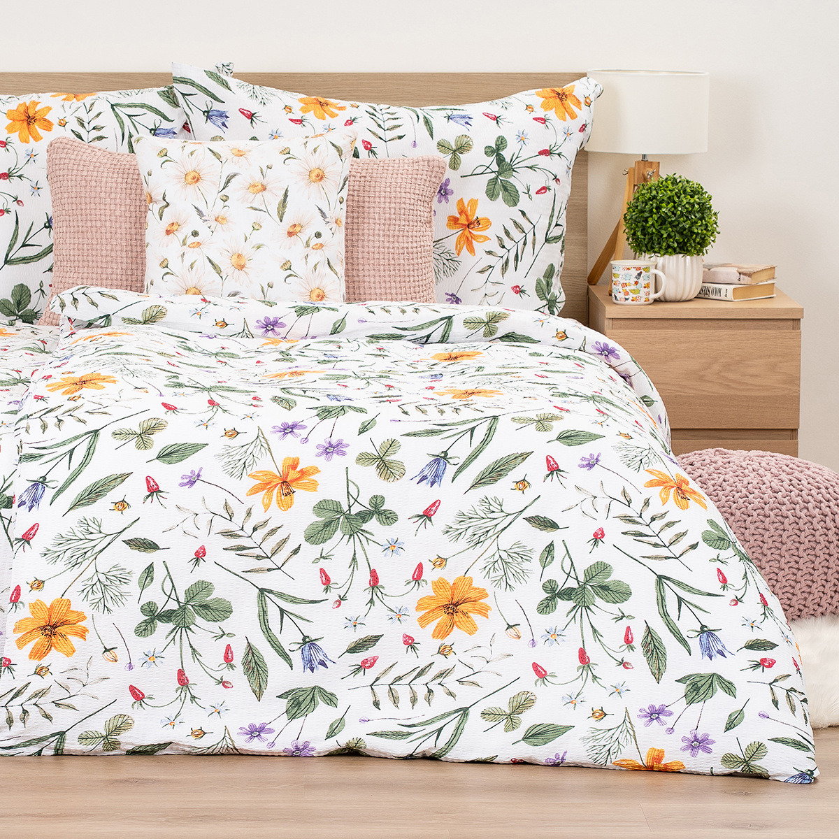 4Home Krepové povlečení Wildflower Bliss