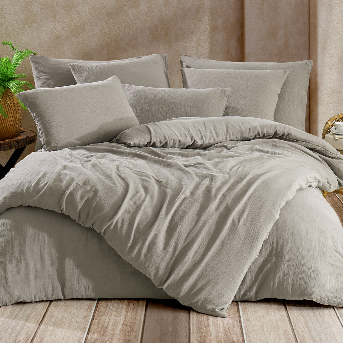 4Home Mušelínové povlečení Sand