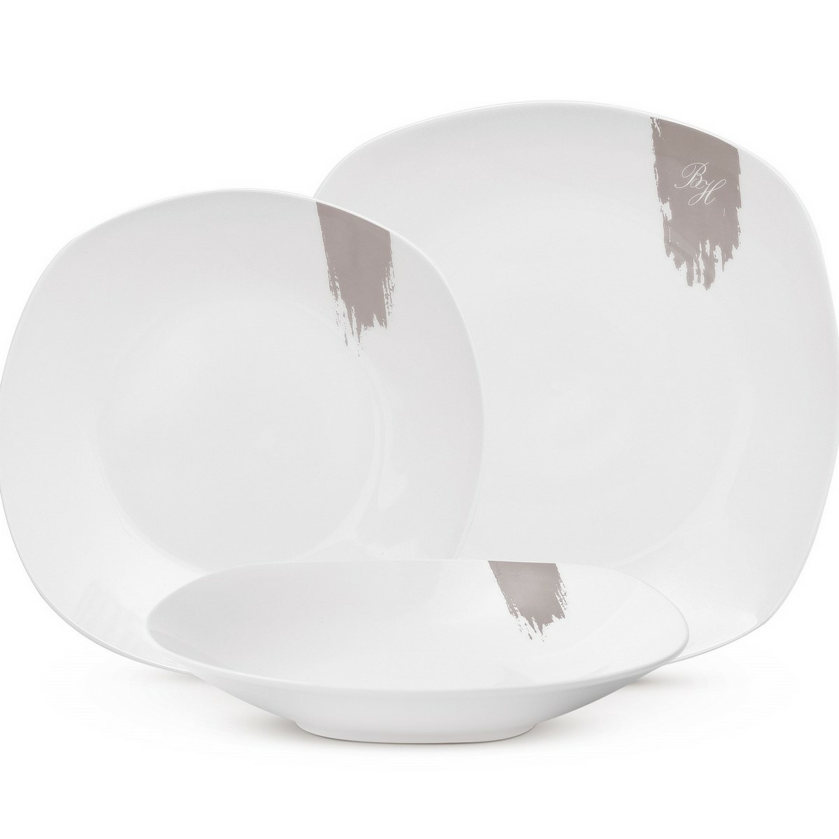 BerlingerHaus 18dílná sada talířů Taupe
