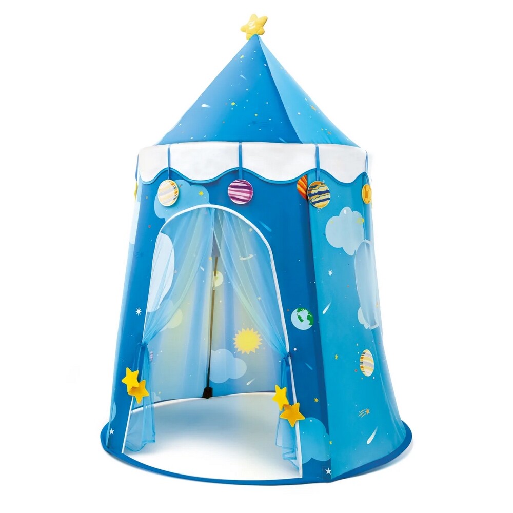 Hape Dětský stan s LED osvětlením - Hvězdná noc Hape