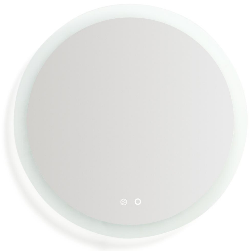 Kave Home Koupelnové LED zrcadlo Mervi Ø 60 cm