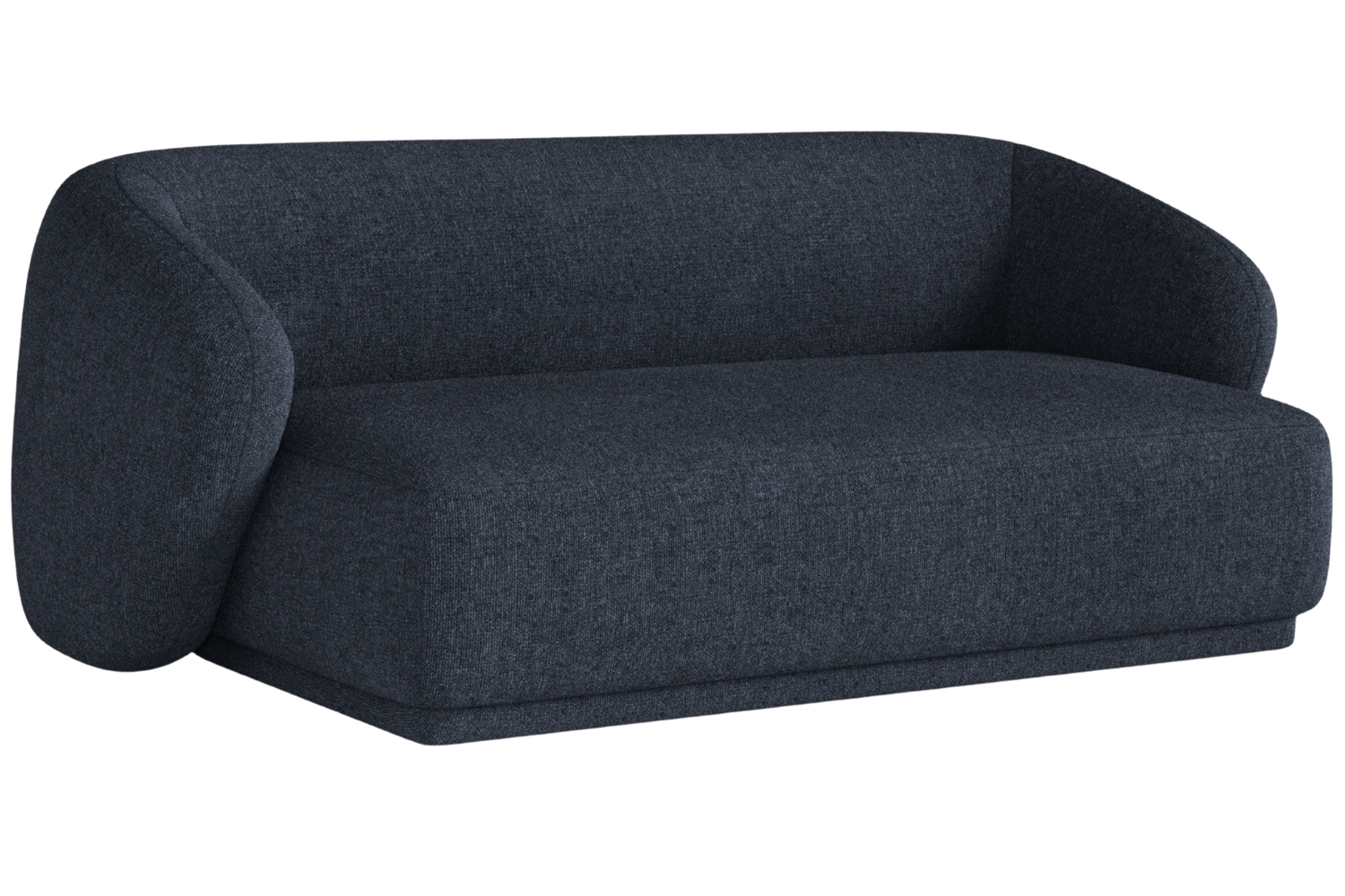 Maison Heritage Námořnicky modrá čalouněná dvoumístná pohovka Jane 180 cm