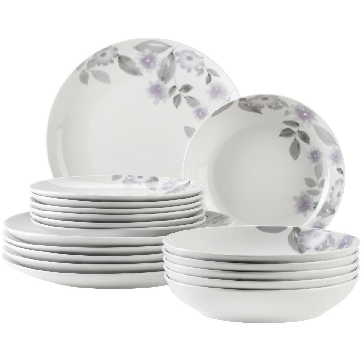 Mäser 18dílná porcelánová jídelní sada Sono Mäser