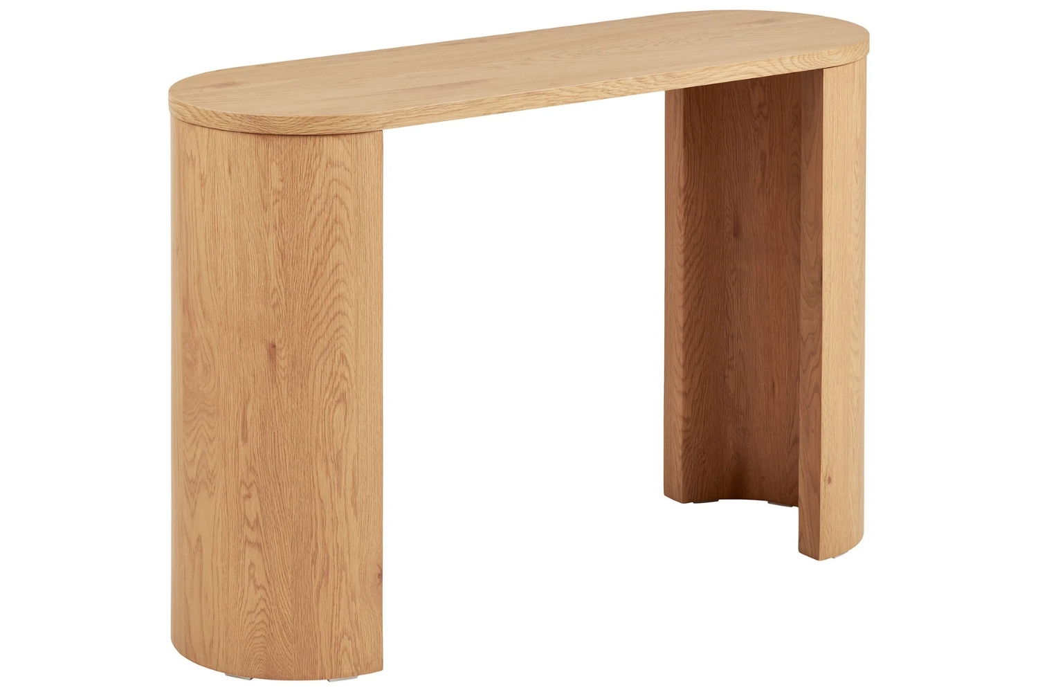 Nordic Living Dřevěný toaletní stolek Bibion 114 x 38 cm