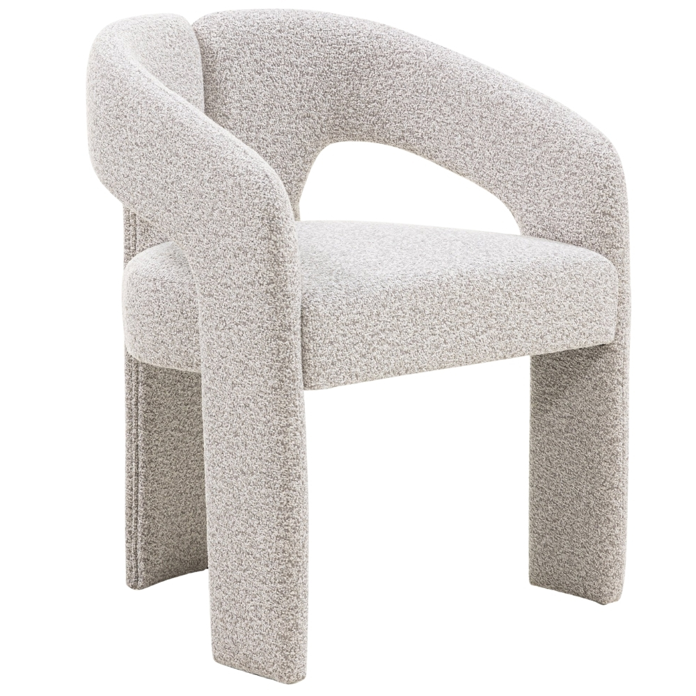 Nova Nook Světle šedá jídelní židle Joel