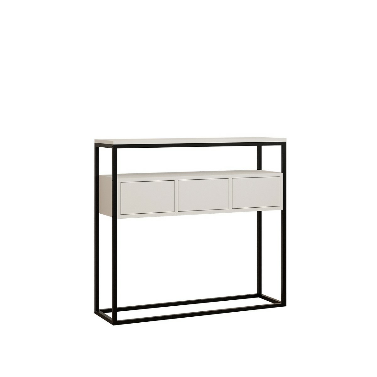 Odkládací stolek Guarda White and Black Hanah Home