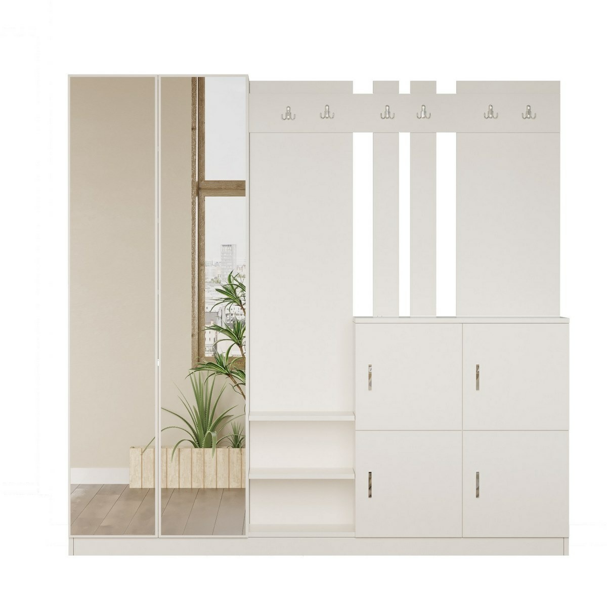 Předsíňová sestava Dane White Hanah Home