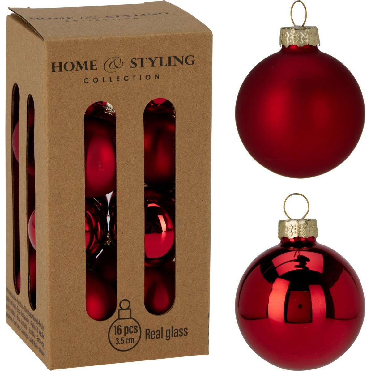 Sada 16 ks vánočních ozdob Crystal Harmony