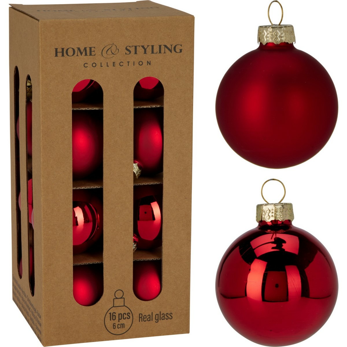 Sada 16 ks vánočních ozdob Crystal Harmony