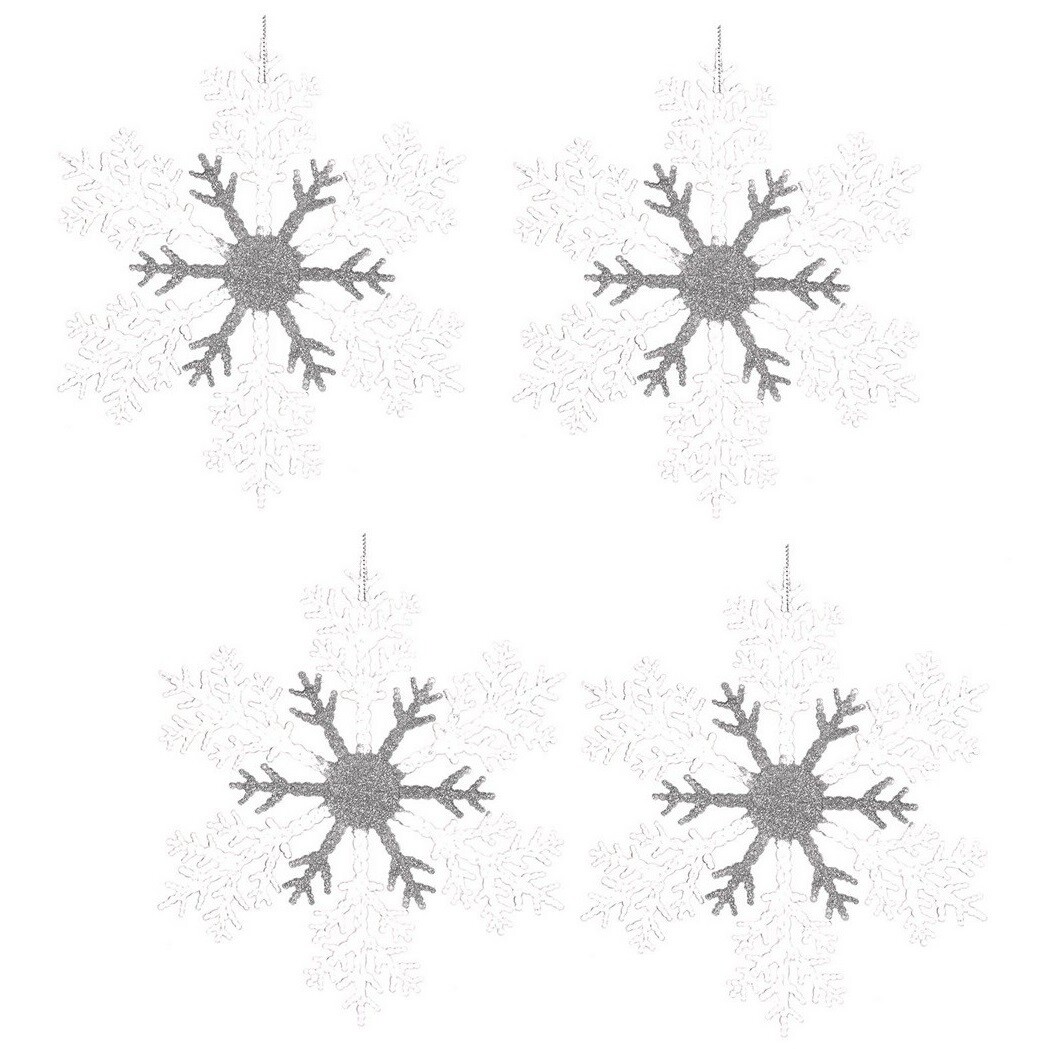 Sada vánoční dekorace Vločka